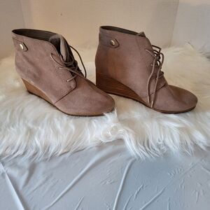 Women Dr Scholls Wedge Boots Size 7